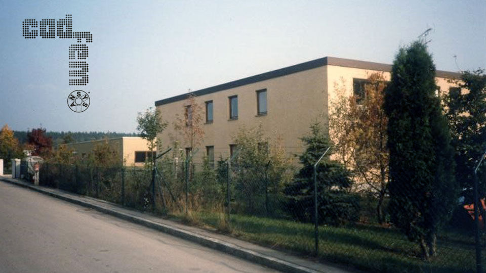 The first CAD-FEM office and the first logo