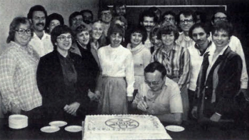 The 10th anniversary of SASI, in 1980